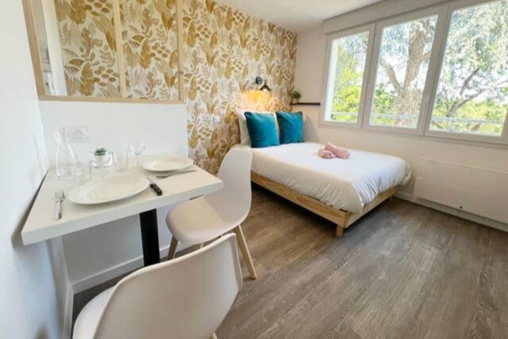 Suite Le Studio Mangue - Cosy & Vue Sur Le Jardin - Plages A Proximite Saint-Nazaire  Extérieur photo